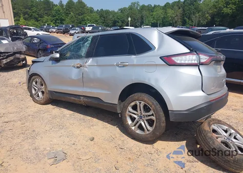 2018 Ford Edge Titanium from USA, damaged, VIN 2FMPK4K90JBB20226